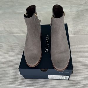 Women's Cole Haan Suede Haidyn bootie Size 8-1/2B